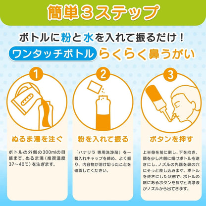 ハナリラ  鼻うがい洗浄剤  ミント香料30包